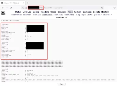 Wenn bereits eine Version von Oscam iCAM installiert ist, deinstallieren Sie bitte die vorhandene.